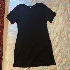 Knee length Black Old Navy T-shirt Dress